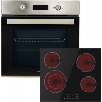 Davoline DSXO 8004 + BVC 6005 Φούρνος άνω Πάγκου 72lt με Κεραμικές Εστίες Π59.5εκ. Inox Davoline DSXO 8004 + BVC 6005 Φούρνος άνω Πάγκου 72lt με Κεραμικές Εστίες Π59.5εκ. Inox